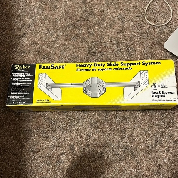 NWT Reiker FanSafe Heavy Duty Slide Support System - Picture 1 of 1